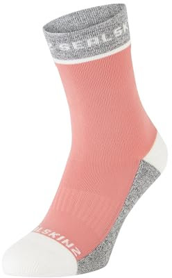 SEALSKINZ Mittellange Unisex-Aktivsocke Foxley Aktivsocke, mittellang, Rose, M