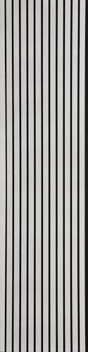 Fuse Acoustic Wooden Wall Panel in Concrete Effect, 240cm x 60cm