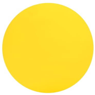 sourcing map Silikon Induktionskochfeld-Schutzmatte, 30,5 cm Induktionskochfeld-Schutzhülle für Induktionsherd, Mikrowellenmatte, Gelb