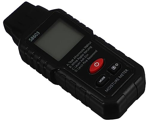 OSALADI Feuchtigkeitsmessgerät Für Holz Mit Lcd-display Bodenfeuchtigkeitsmessgerät Pflanzenfeuchtigkeitsmessgerät Für Innenbereich Mit Stiftanschluss Für Holzprüfung