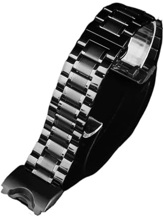 WTNZBAEM Edelstahl-Uhrenarmband, kompatibel mit G-SHOCK Casio Men Big Mud King Modified GWG-1000 GB/GG GWG/GSG100 Ersatz-Uhrenarmband(3101 black)