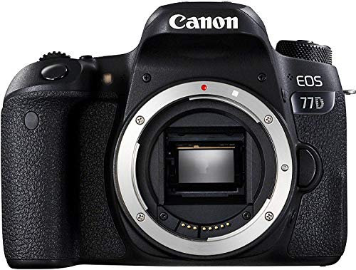 Canon 1892C003AA Boîtier pour Appareil Photo Reflex numérique EOS 77D Noir