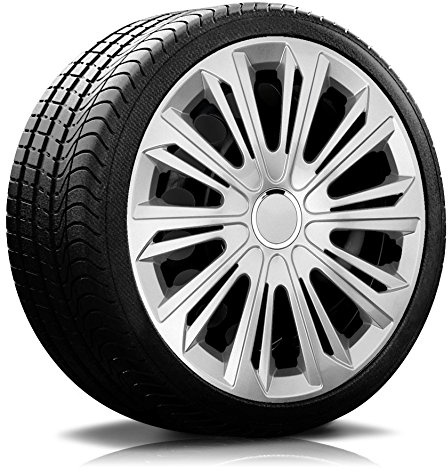 15 Zoll RKK06 Premium Line (Silber) Radkappen/Radzierblenden 4 Stück