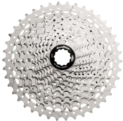 Cassette Sunrace MS3 11-46 Silber 10 V