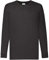 Fruit of the Loom Valueweight Children's Long-Sleeve T-Shirt Choice of Colours - Multicolour - 0-3 Months
