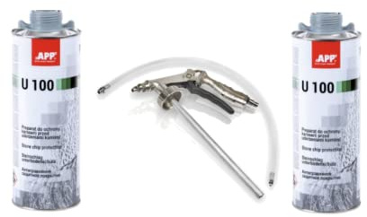 2 Blacksons anti-gravillon gris anthracite U100 + 1 pistolet