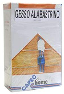 BAPI 1kg Gesso alabastrino Adatto a colate in stampi di Silicone e Non Solo