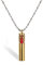 JewelryWe Bottle Necklace Diffuser Essential Oil Diffuser Pendant Aromatherapy Necklaces Stainless Steel Perfume Bottle Pendant Necklaces for Men Women