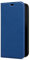 WIIUKA Hülle für iPhone 12 Pro Max Lederhülle, Deutsches Premium Leder, mit Kartenfach, extra Dünn, Handyhülle mit Standfunktion, Tasche Blau