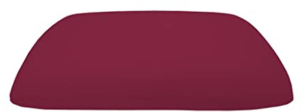 Dukal | Bezug passend für alle Technogel Nackenstützkissen in der Größe 66 x 40 cm | aus hochwertigem DOPPEL-Jersey | Farbe: Burgund