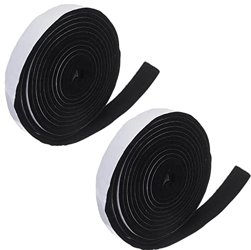 Carkio Smoker Gasket Seals, 16.4FT High Temp Grill Gasket for Smokers,BBQ Gasket Smoker Grill Tape Grill Accessories, Self Stick,8.2 FT Long, 3/4 Wide, 9/64 Thick