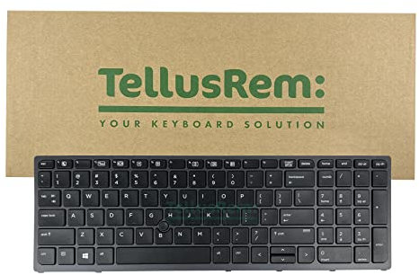 Sostituzione della Tastiera US retroilluminata per HP Zbook 15 G3, Zbook 17 G3, Zbook 15 G4, Zbook 17 G4