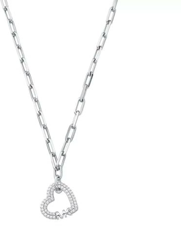 Michael Kors Damen-Kette 925er Silber Zirkonia One Size 88742125