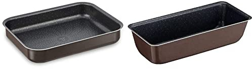 Tefal Success Plat Mini Four Aluminium J1600502, fabriqué en France & Perfectbake Moule A Cake 28cm Aluminium 100% Recyclé J5547302, fabriqué en France