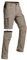 Vzteek Herren Wanderhose Zip Off Trekkinghose Outdoorhose Sommer Softshell Stretch Hose Kurz für Wandern,Abnehmbar,Baggy,Fahrrad,arbeits(Cakhaki,XL)