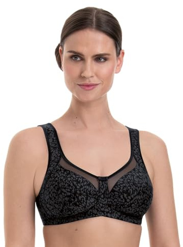 Anita Clara Art Komfort-BH – BH ohne Bügel mit dreigeteilten Cups, Komfortträgern & Dekolleté-Blenden