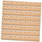 DIYEAH 30 Stück 8 Trainingshilfe Lineal Holzlineale Meterlineal Aus Holz Lineal Mit Zoll Und Zentimeter Meter Lineal Metrisches Lineal Mini-kronen-charm Meßstab Herrscher Student Hölzern