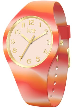 Ice-Watch - ICE tie and dye Sunrise - Rosa Damenuhr mit Plastikarmband - 022597 (Extra small)