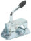 Abrazadera de Gato para Diámetro de Tubería de 48 mm/1, 89 Pulgadas,Soporte de Fijación de Rueda Abrazadera de Rueda Guía de Pata de Remolque