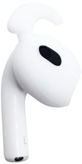 Einzelner Ersatz-Ohrhörer für AirPods der 3. Generation mit abnehmbaren Ohrbügeln, linke Ohrseite, Nr. A2564, nur linker AirPod.