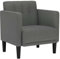 vidaXL Sessel mit Armlehnen Dunkelgrau 53 cm Stoff, Sofasessel, Fernsehsessel, Relaxsessel, Einzelsofa, Relaxsofa, Loungesessel, Wohnzimmer Sessel