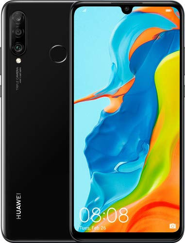 Huawei P30 Lite Smartphone double SIM 6,15 64 Go ROM 4 Go Android 9.0 Noir Midnight (Reconditionné)
