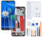 H&LYCYJ Pantalla LCD para Huawei P20 Pro TFT CLT-L29C CLT-L29 CLT-L09C LCD Kit de montaje (negro con marco, sin huellas dactilares)