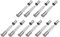 KEALLANS 10 x 0.65A 5KV 6 mm x 40 mm Axial Fusible de tubo de vidrio para microondas