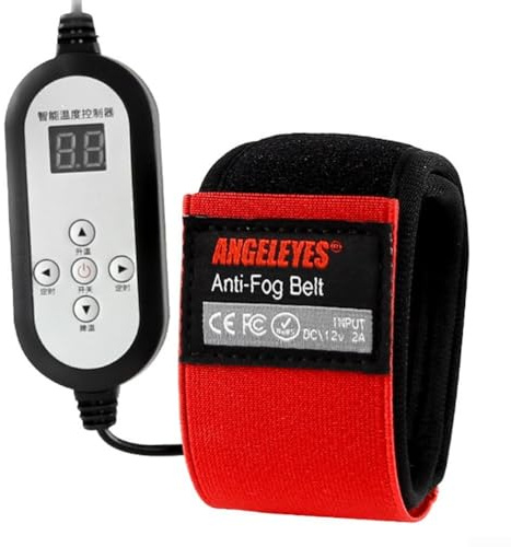 TDCuizent Astronomical Telescope Lens Dew Heater Strap with Intelligent Temperature Control Anti-Condensation Active Warmer Band in Polyester for Camera Bird-Watching and Guide Scopes(1230 * 50mm)