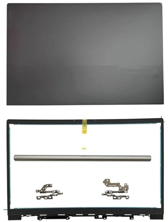 Replacement for Lenovo ThinkBook 15 G2 ITL/are 15 G3 ACL/ITL Top Lid Rear Case Back Cover with Bezel & Hinges & Hinge Cover 5CB1B34809