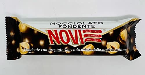 NOVI - 30 BARRETTE DI CIOCCOLATO IN GUSTI VARI (NOCCIOLATO FONDENTE)