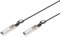 DIGITUS Universal SFP+ DAC-Kabel - 10 Gbit/s - Netzwerkkabel - 7 m - Direct Attach Cable - Direct Attach Copper - AWG24 Twinax - Schwarz
