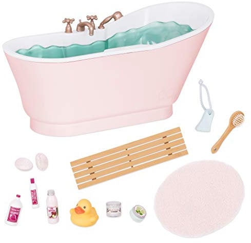 Our Generation by Battat- Bath & Bubbles Deluxe Set for 18 Dolls- Toy, Doll & Accessories for 18 Dolls- Ages 3 Years & Up