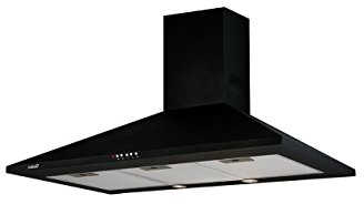 CATA OMEGA 600 BK 645 m³/h De pared Negro C - Campana (645 m³/h, Canalizado/Recirculación, D, A, B, 71,8 dB)
