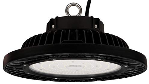 McShine - LED-Hallenstrahler UFO Lampe I UFO-200 I Ø33cm Industrie-Lampe 200W, 28.000 lm, neutralweiß 4000K, Schutzklasse IP66, 120°, 90-305V als Werkstatt Deckenleuchte