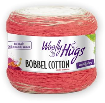Woolly Hugs unkown Handstrickgarn, Baumwolle, 50 Rosarot