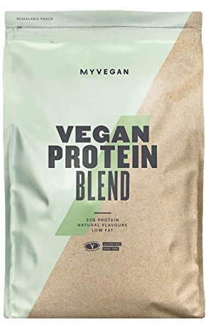 MyVegan Protein Blend by MyProtein. Natural Vegan Protein Powder with 5g of BCAAs. Great Tasting Chocolate Flavoured Plant Based Pea Protein. Gluten-Free and Low in Sugar - 1kg (33 Servings)