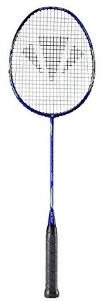 Carlton Powerblade V400 Badmintonschläger, Blau/Silber