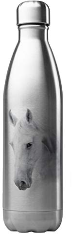 Bouteille Gourde Isotherme Acier INOX 500 ML imprimé Illustration Cheval G1790