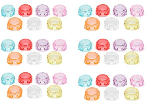 minkissy 40pcs Empty Face Cream Pots with Makeup Spatulas Shape Cosmetic Containers for Travel Sample Packaging for Creams Lotions Dispensers