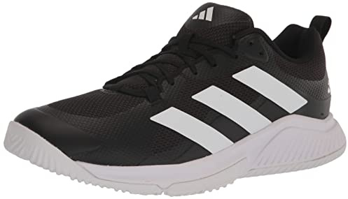 Adidas Unisex Court Team Bounce 2.0 Volleyball Shoes Core Black/Cloud White/Core Black - HR0609