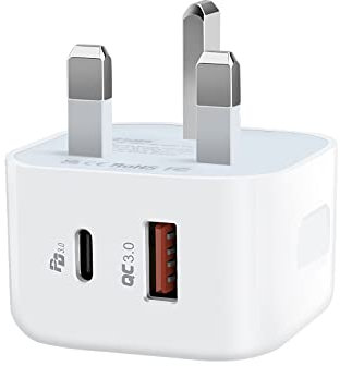 30W USB C Charger for google pixel 7/7Pro/6 Pro/6,iPhone 14/14 Pro/14 Pro Max/13 Pro Max/12,Dji Mini 3 Pro,Watch Series 8/AirPods Pro 2 Etopgo PD3.0 Super Fast Plug 2 ports