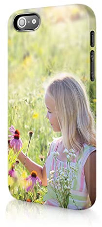 Tirita Personalised Custom Photo Phone Case Compatible with iPhone 5 / 5s / SE 2016 - [01 - Single Photo]