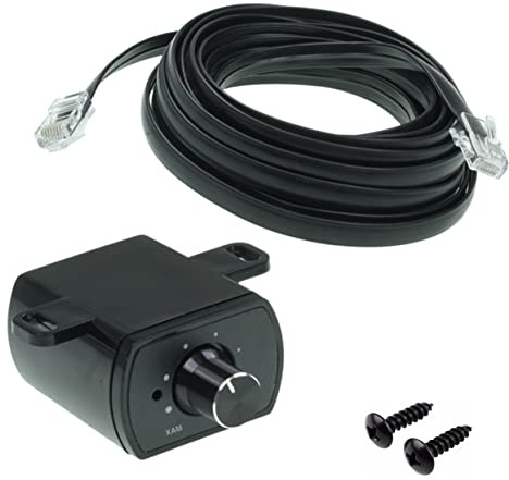 Xtenzi Bass Gain Lautstärkeregler Fernbedienung XTBR14 kompatibel mit Hifonics Verstärkern HFR-3