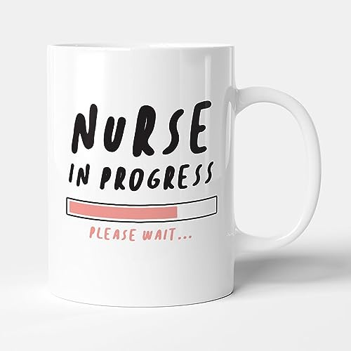 Victorian Printing Co - Nurse in Progress - Gift Funny Student Nurse Mug, Ceramic, 11fl.oz.