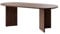 Selsey Table À Manger Ovale 90 x 204 cm 6-10 Personnes Table De Cuisine Bureau Noix Wisconsin Ovo