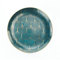 Piatto frutta da tavola in porcellana rotondo 22 cm rifinito con filo oro Weissestal linea Uno Venice (Green)