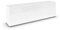 Rauch Möbel Flipp, Sideboard, TV-Schrank, Kommode mit Stauraum, Alpinweiß/Glasfront Weiß, 3-türig, Glastüren, 3 Schubkästen, Griffe weiß, 199x61x42cm
