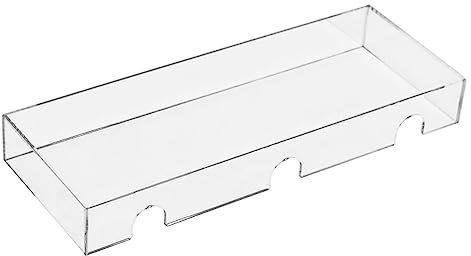 Housse anti-poussière rectangulaire en acrylique pour clavier mécanique de kayboard, protection de clavier anti-déversement, coque de protection en acrylique transparente pour ordinateur de bureau,