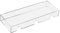 Housse anti-poussière rectangulaire en acrylique pour clavier mécanique de kayboard, protection de clavier anti-déversement, coque de protection en acrylique transparente pour ordinateur de bureau,